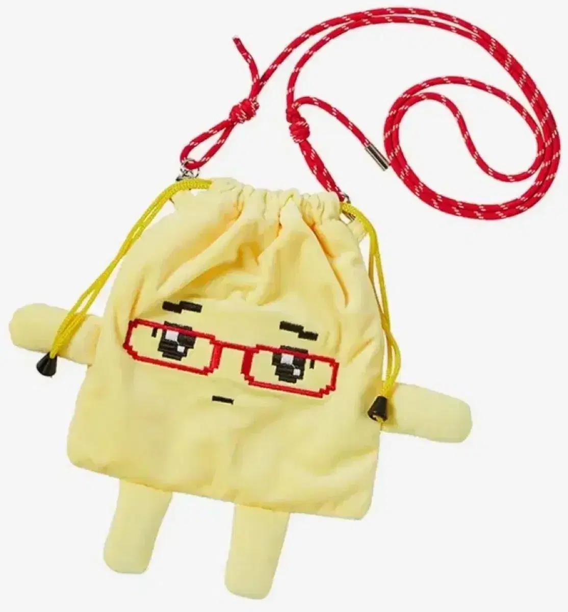 안경만두　アンギョンマンドゥ　ストラップ Angyeong Mandu Keyring Doll, New (Never Unsealed) #안경만두